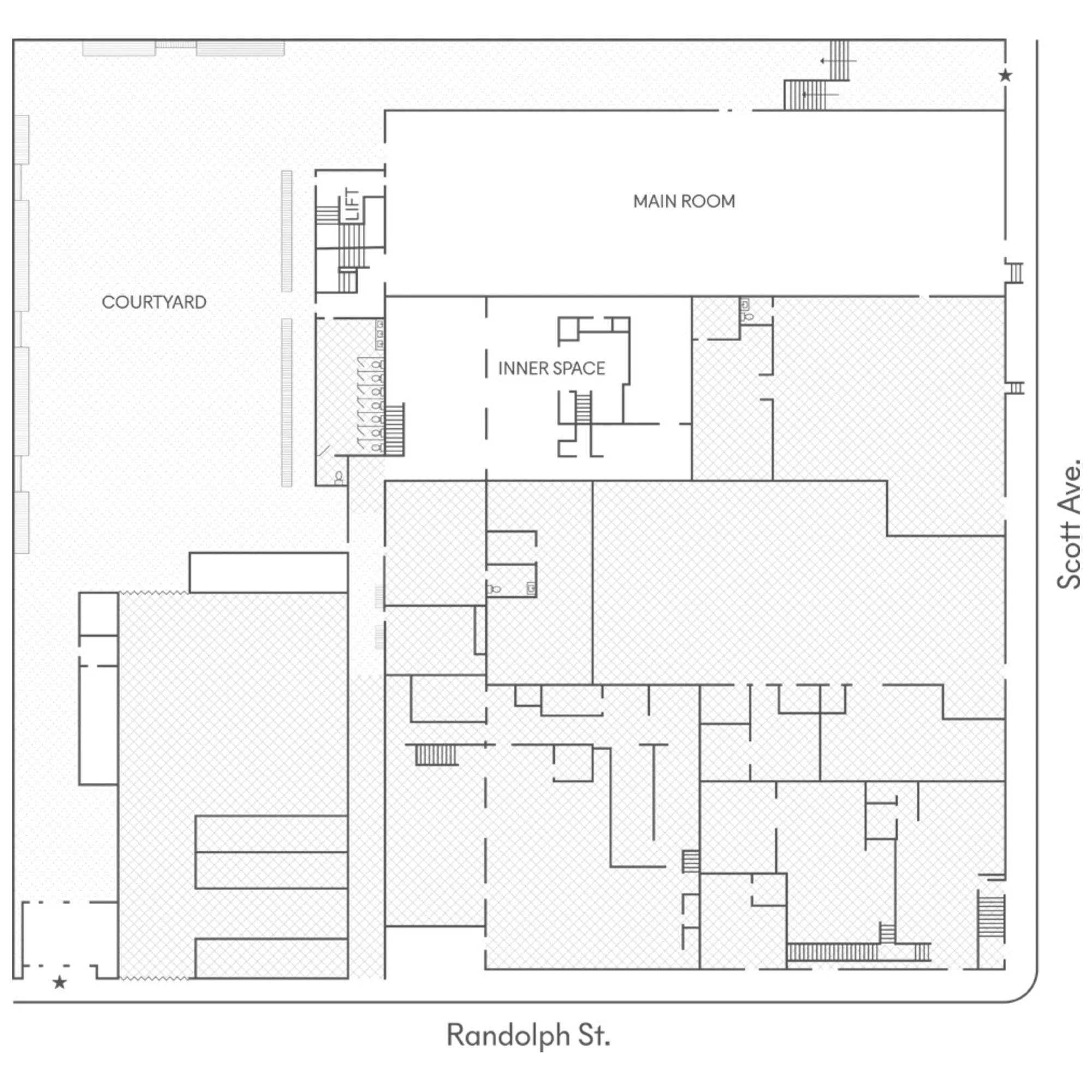 99 Scott floor plan